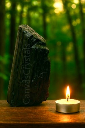 Natural Black Tourmaline Raw Cluster – Ethically sourced collectible Gemstone