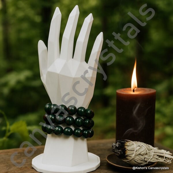 Natural Bloodstone Crystal Power Bracelet Series (10mm Beads) - Mind, Body and Soul Bracelet
