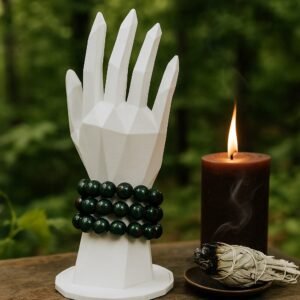 Natural Bloodstone Gemstone Power Bracelet Series (10mm Beads) - Mind, Body and Soul Bracelet