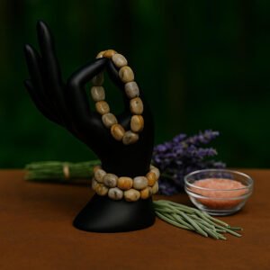 Crazy Lace Agate Tumbled Bracelet – Joy • Positivity • Inner Strength, Mind-Body-Soul collections