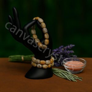 Crazy Lace Agate Tumbled Bracelet – Joy • Positivity • Inner Strength, Mind-Body-Soul collections