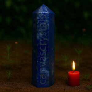 Natural Lapis Lazuli Tower (4in, 91g) – authentic & ethically sourced Gemstone collectible, Premium quality