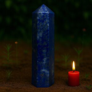 Natural Lapis Lazuli Tower (4in, 91g) – authentic & ethically sourced Gemstone collectible, Premium quality