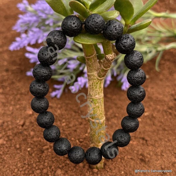 Natural Lava 8 mm Diffuser Bracelet – Strength • Grounding • Protection, Mind, Body, Soul bracelet for daily wear