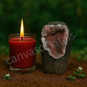 Pink Chalcedony Geode – 189 g, Natural Mind, Body, Soul Collection