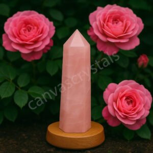 Rose Quartz Tower – 11.5 cm (Premium Natural Collectible)