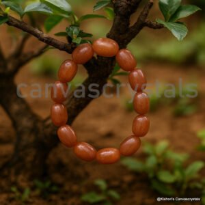 Strawberry Quartz Tumbled Bracelet series– Love, Vitality & Inner Joy for Mind, Body and Soul
