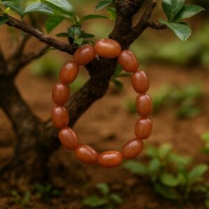 Strawberry Quartz Tumbled Bracelet series– Love, Vitality & Inner Joy for Mind, Body and Soul