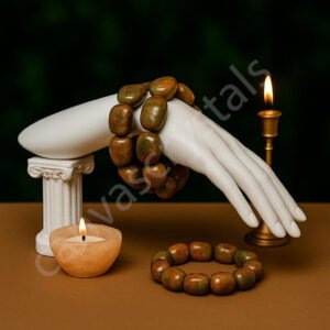 African Unakite Tumbled Bracelet – Natural Harmoniser & Style in One