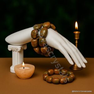 African Unakite Tumbled Bracelet – Natural Harmoniser & Style in One
