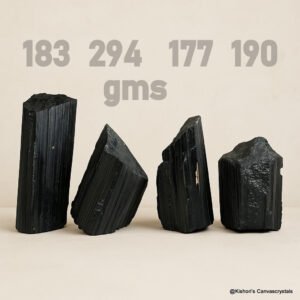Black Tourmaline1 to 4 -183,294, 177, 190 gms