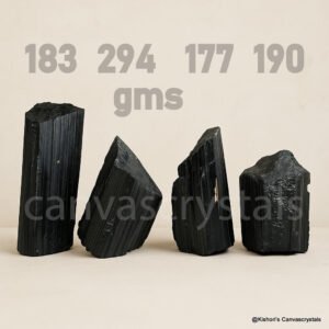 Black Tourmaline1 to 4 -183,294, 177, 190 gms