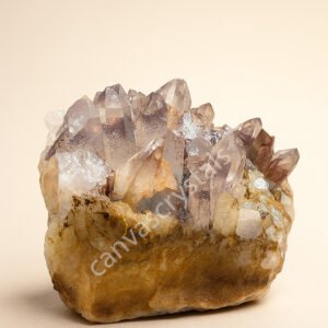 Natural Phantom Quartz Raw Cluster (1.02 kg) – premium collectible mineral